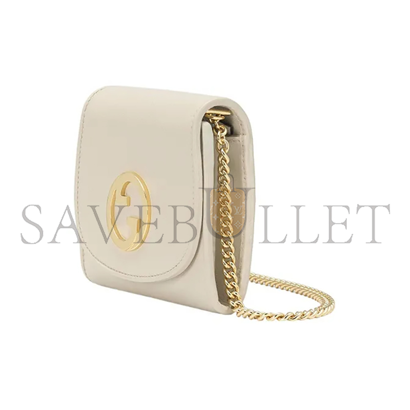 GUCCI BLONDIE SHOULDER BAG ON CHAIN 725219 (12.5*11*2.5cm)